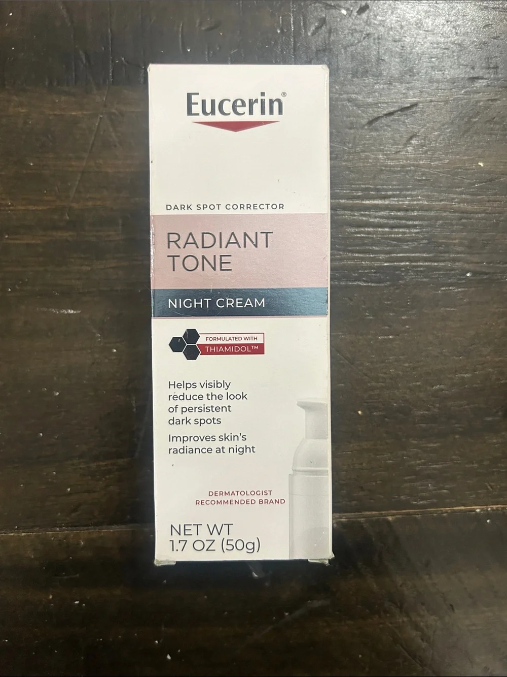 Radiant Tone Night Cream - Pink/White